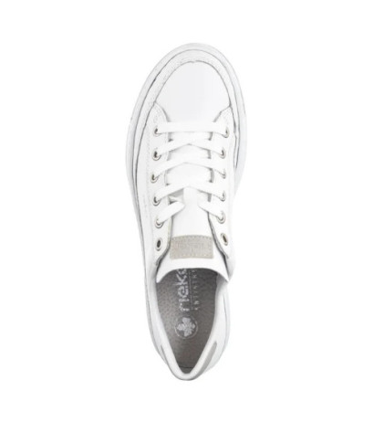 Rieker Białe L8847-80 White  (RI231-a) shoes