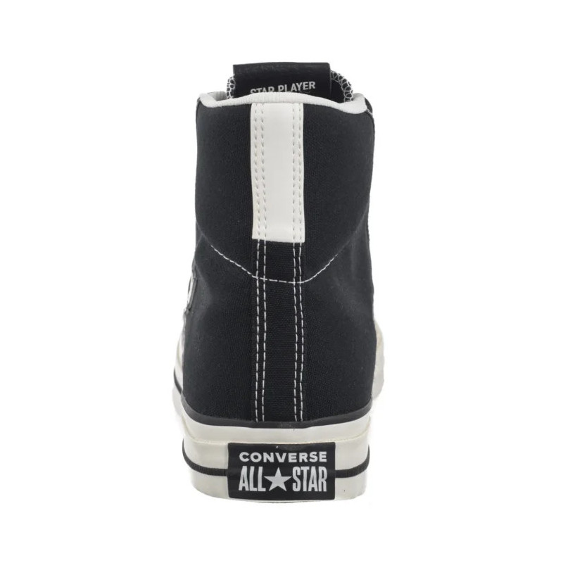 Converse Star Player 76 Hi Black/Vintage White A10516C (CO742-a) sports Shoes
