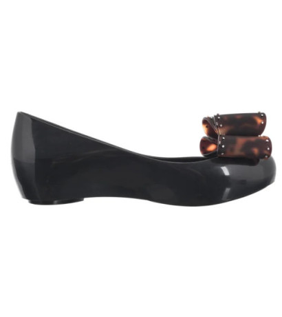 Melissa Ultragirl Classic Bow 35965/BC917 Black/Tortoiseshell  (ML330-a) ballerinas