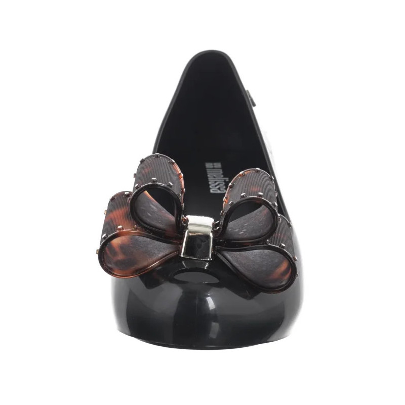 Melissa Ultragirl Classic Bow 35965/BC917 Black/Tortoiseshell  (ML330-a) ballerinas