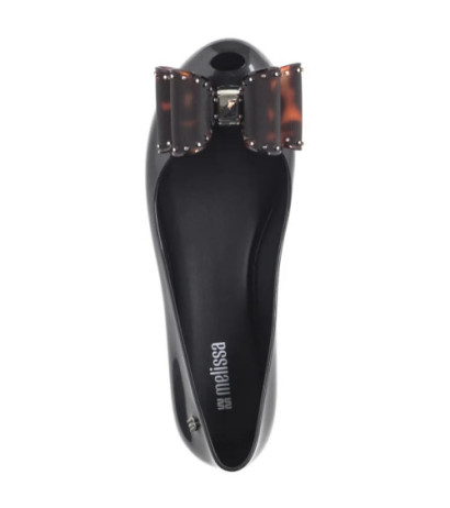 Melissa Ultragirl Classic Bow 35965/BC917 Black/Tortoiseshell  (ML330-a) ballerinas