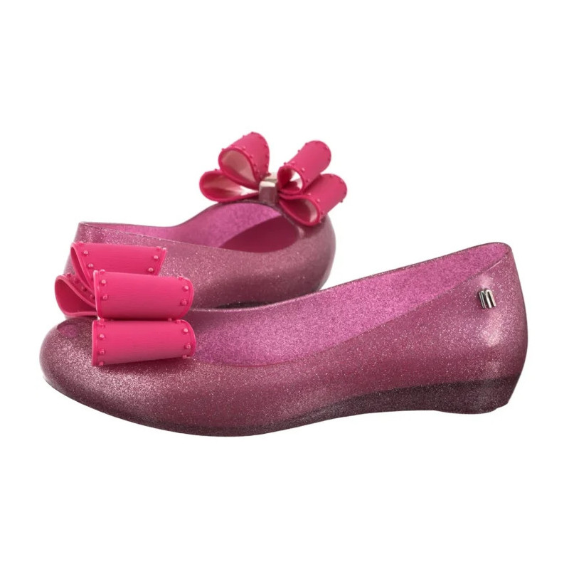 Melissa Ultragirl Classic Bow 35965/BC919 Glitter Pink (ML330-c) ballerinas