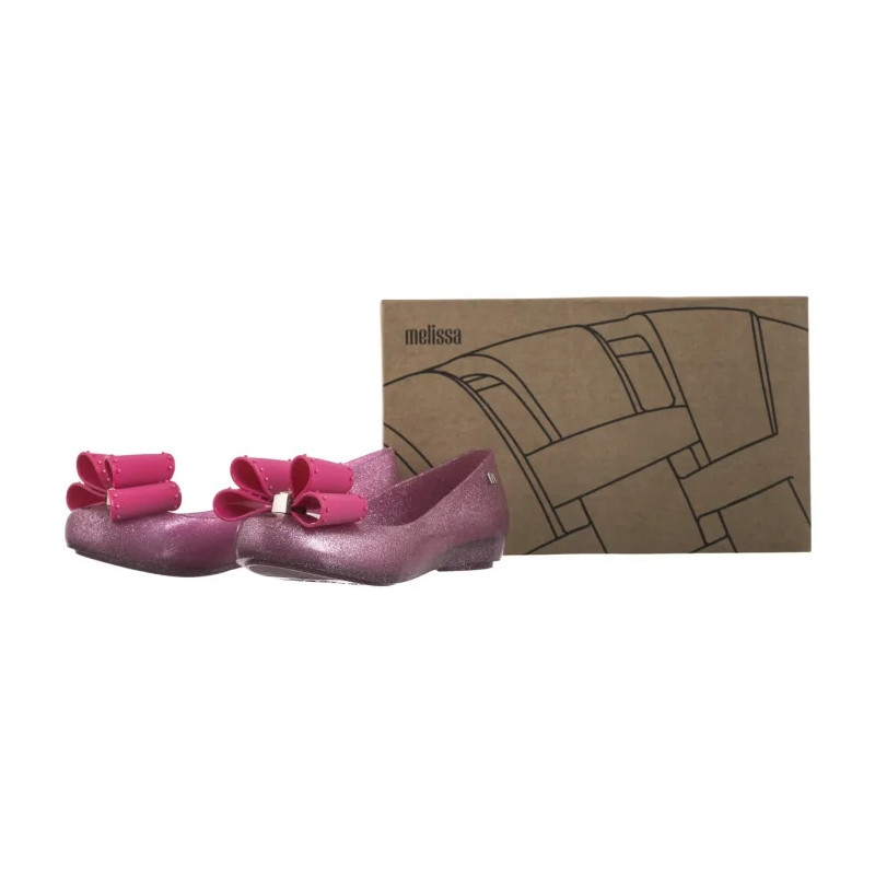 Melissa Ultragirl Classic Bow 35965/BC919 Glitter Pink (ML330-c) ballerinas