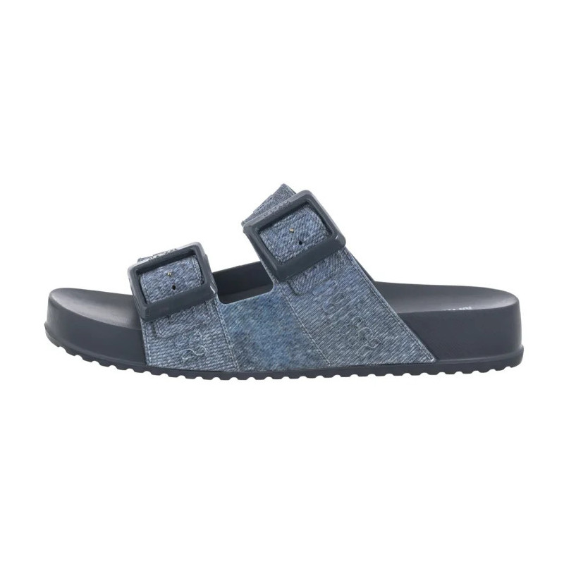 Melissa Cozy M Lover Slide Den 36146/BG680 Jeans Blue (ML337-a) Women's Shoes/Flip Flops