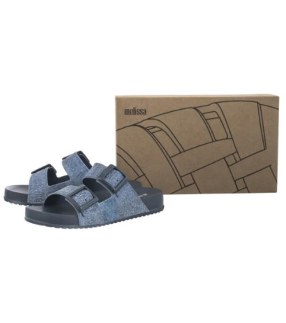 Melissa Cozy M Lover Slide Den 36146/BG680 Jeans Blue (ML337-a) Women's Shoes/Flip Flops