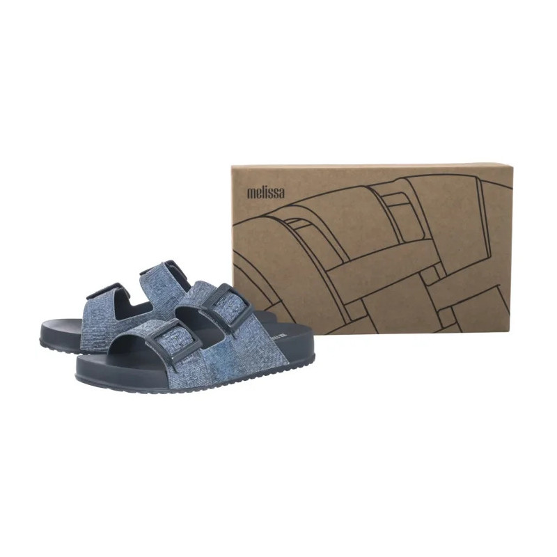 Melissa Cozy M Lover Slide Den 36146/BG680 Jeans Blue (ML337-a) Women's Shoes/Flip Flops