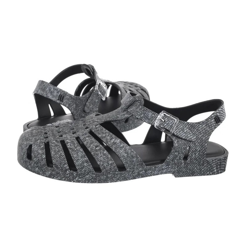 Melissa Possession Print Denim 36133/BG672 Black Jeans (ML340-a) sandals