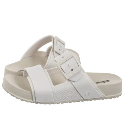 Melissa Cozy Connection Slide 35832/AZ944 Beige/White (ML342-a) Women's Shoes/Flip Flops