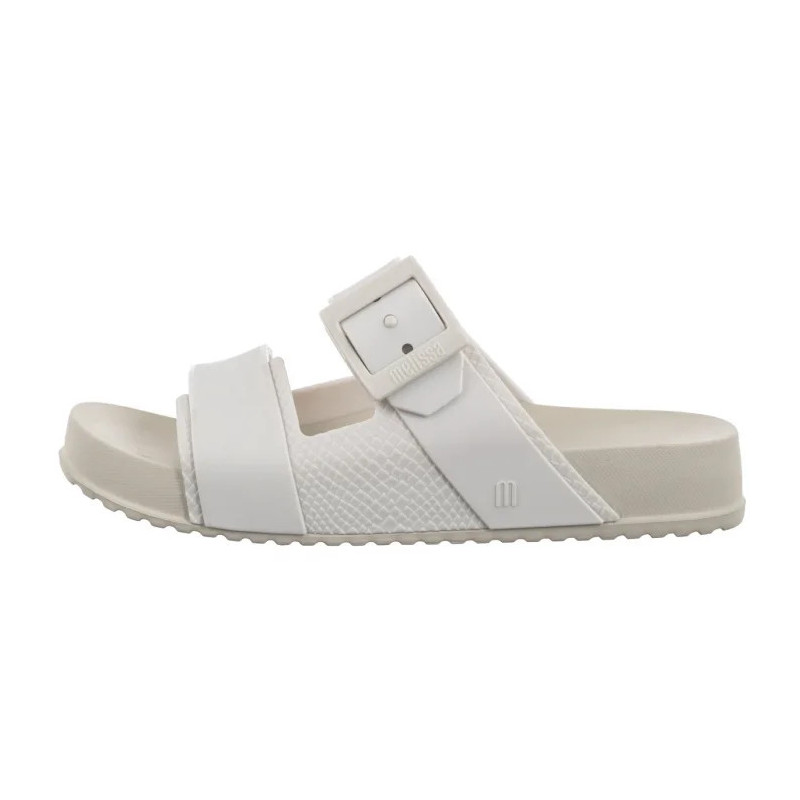 Melissa Cozy Connection Slide 35832/AZ944 Beige/White (ML342-a) Women's Shoes/Flip Flops