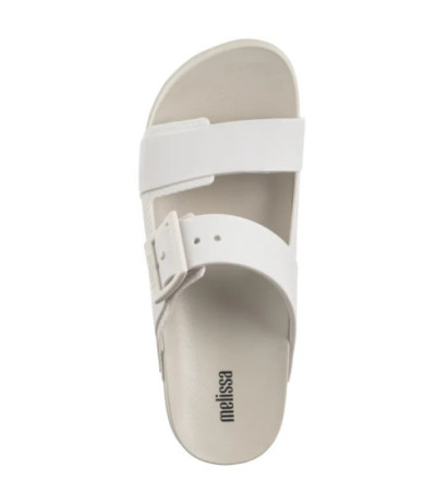 Melissa Cozy Connection Slide 35832/AZ944 Beige/White (ML342-a) Women's Shoes/Flip Flops