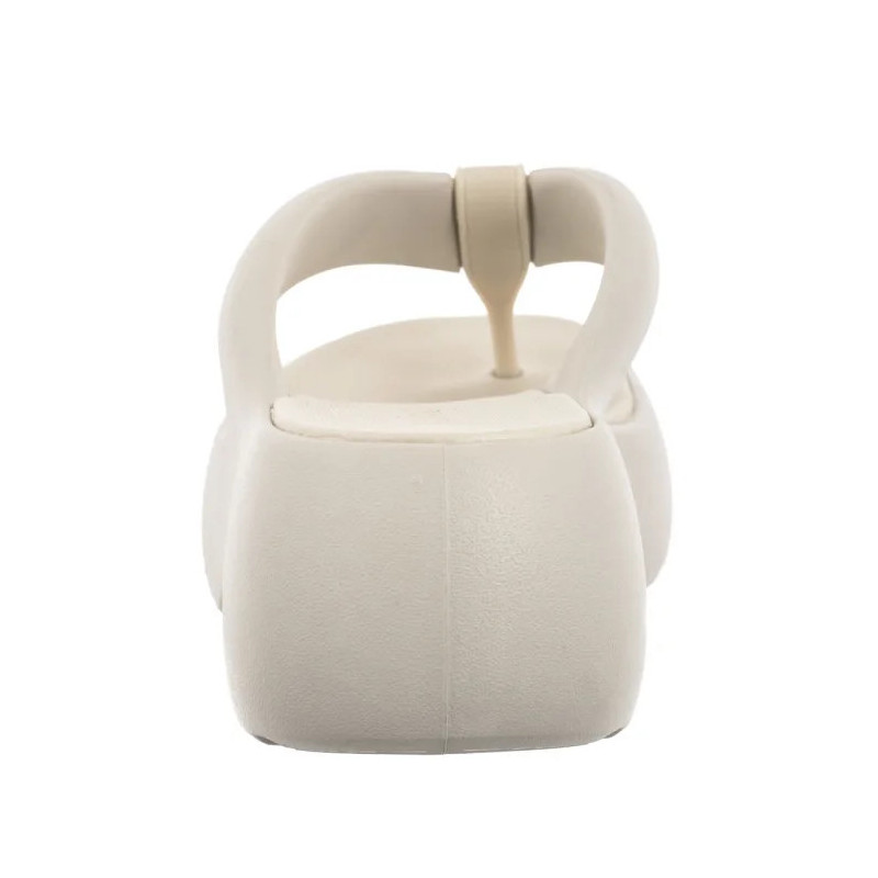 Melissa Free Fuzzy Platform AD 35875/BB480 Beige (ML343-a) flip flops