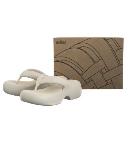 Melissa Free Fuzzy Platform AD 35875/BB480 Beige (ML343-a) flip flops