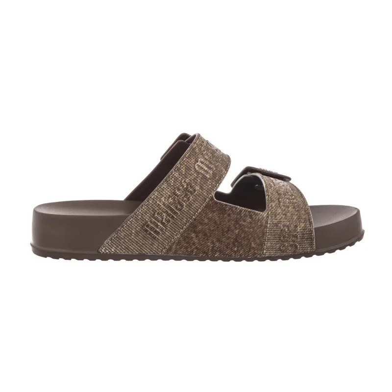 Melissa Cozy M Lover Slide Den 36146/BG682 Brown Jeans (ML337-b) Women's Shoes/Flip Flops