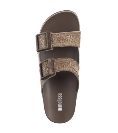Melissa Cozy M Lover Slide Den 36146/BG682 Brown Jeans (ML337-b) Women's Shoes/Flip Flops