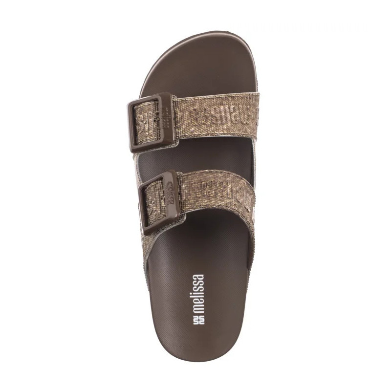 Melissa Cozy M Lover Slide Den 36146/BG682 Brown Jeans (ML337-b) Women's Shoes/Flip Flops