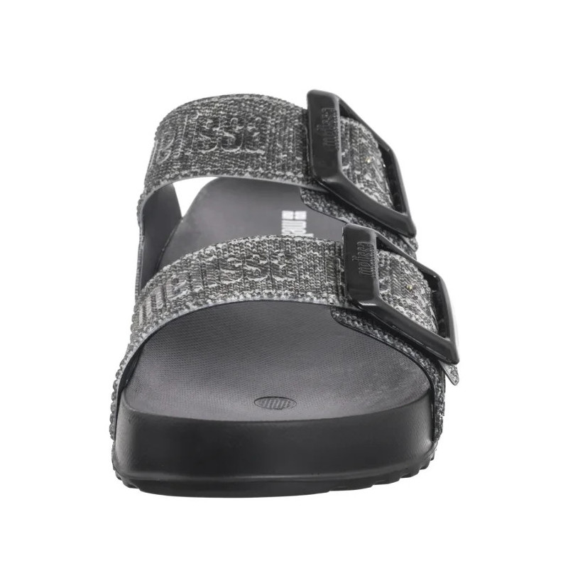 Melissa Cozy M Lover Slide Den 36146/BG681 Black Jeans (ML337-c) Women's Shoes/Flip Flops