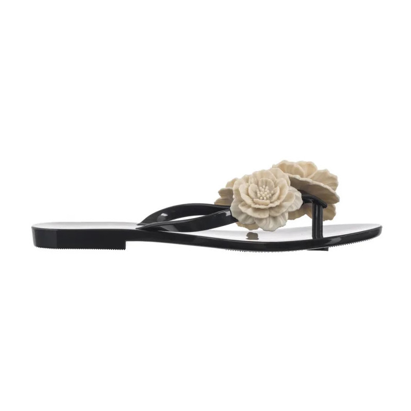 Melissa Harmonic Springtime AD 35704/AT136 Black/Beige (ML329-d) flip flops