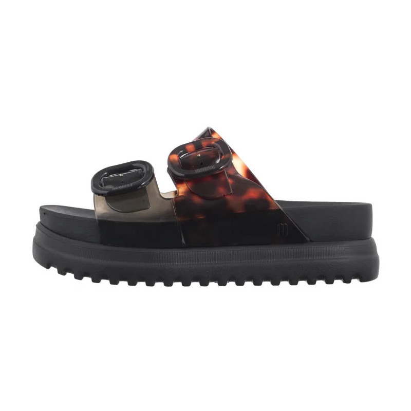 Melissa Cozy Platform AD 36158/BH499 Black/Tortoise Shell (ML338-b) Women's Shoes/Flip Flops
