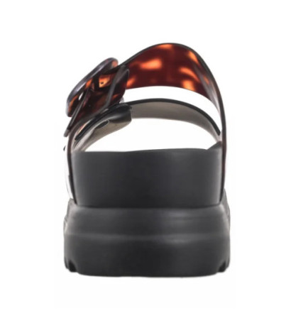 Melissa Cozy Platform AD 36158/BH499 Black/Tortoise Shell (ML338-b) Women's Shoes/Flip Flops