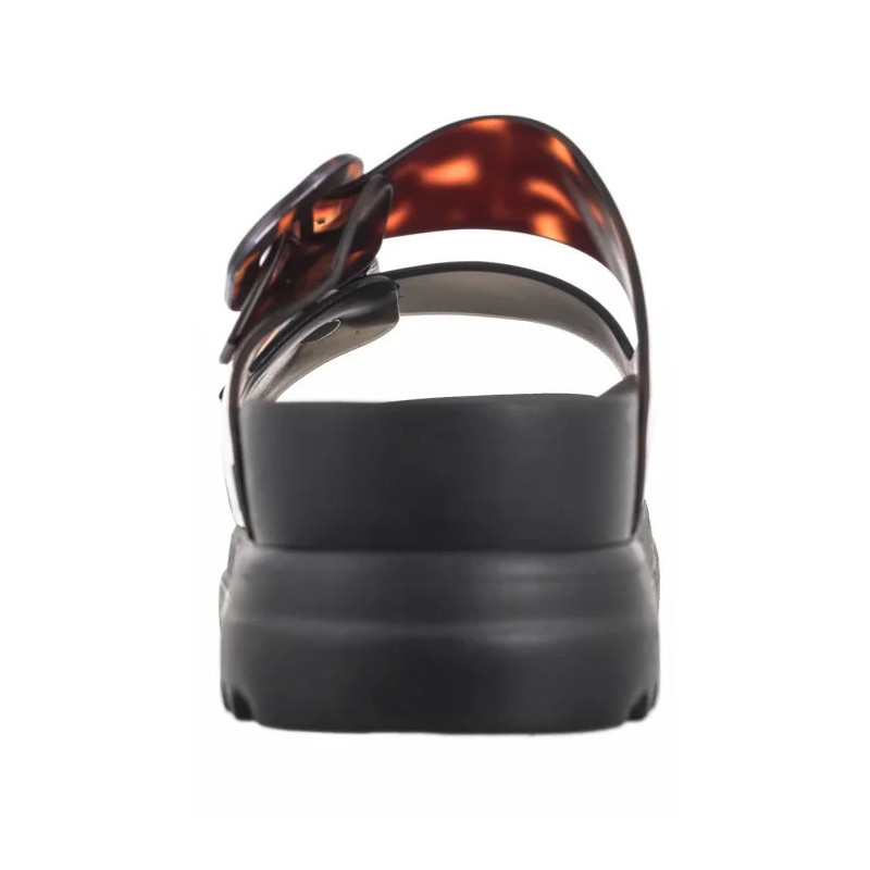 Melissa Cozy Platform AD 36158/BH499 Black/Tortoise Shell (ML338-b) Women's Shoes/Flip Flops