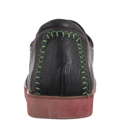 Maciejka Czarne Kwiaty 06784-20/00-1 (MA1310-a) shoes