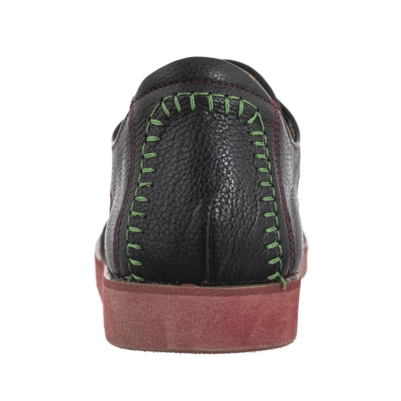 Maciejka Czarne Kwiaty 06784-20/00-1 (MA1310-a) shoes