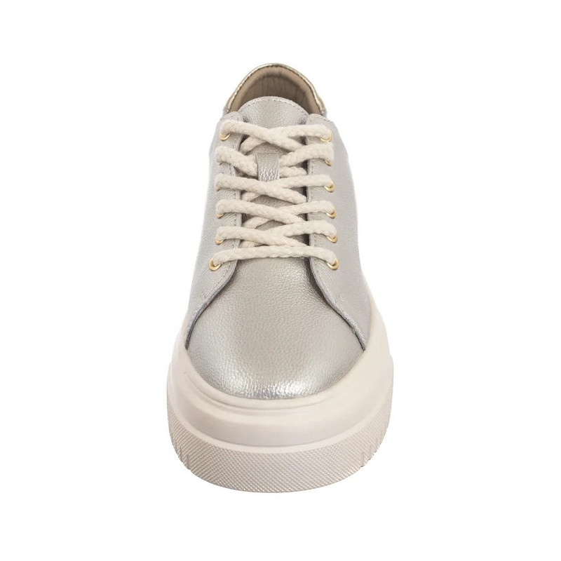 Sergio Leone Srebrne SP 101 (SL562-b) shoes