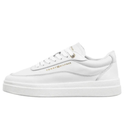 Tommy Hilfiger Modern Court Sneaker Lthr White FW0FW08800 YBS (TH1279-a) sports Shoes