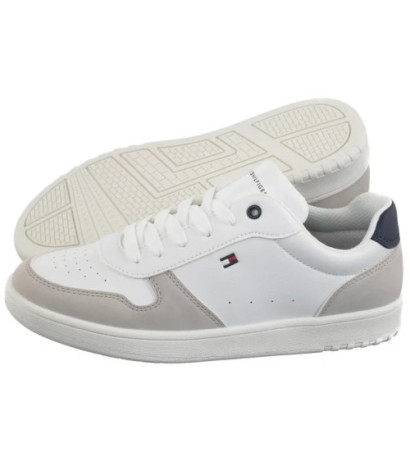 Tommy Hilfiger Low Cut Lace-Up Sneaker Grey/White/Blue T3X9-33849-1269B041 (TH1286-a) sports Shoes