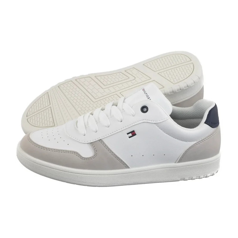 Tommy Hilfiger Low Cut Lace-Up Sneaker Grey/White/Blue T3X9-33849-1269B041 (TH1286-a) sports Shoes