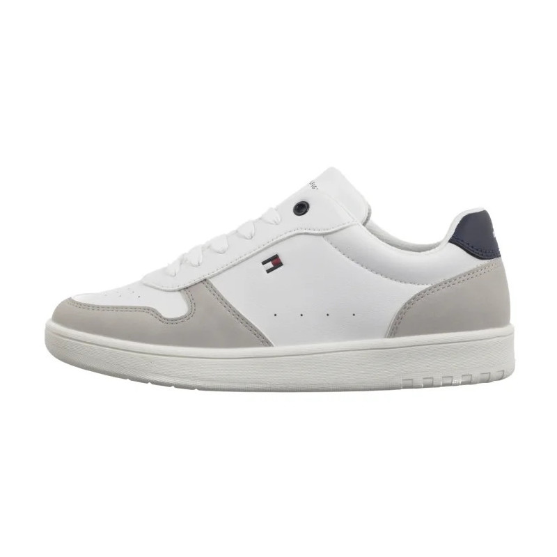 Tommy Hilfiger Low Cut Lace-Up Sneaker Grey/White/Blue T3X9-33849-1269B041 (TH1286-a) sports Shoes