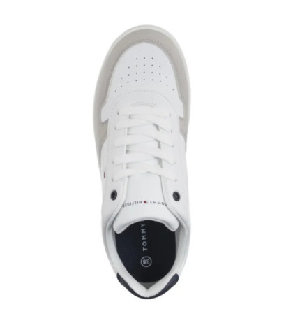 Tommy Hilfiger Low Cut Lace-Up Sneaker Grey/White/Blue T3X9-33849-1269B041 (TH1286-a) sports Shoes