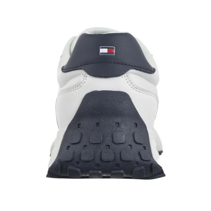 Tommy Hilfiger Flag Low Cut Lace-Up Sneaker White/Blue T3X9-33877-1695X336 (TH1287-a) sports Shoes