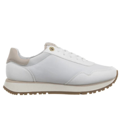 Tommy Hilfiger Low Cut Lace-Up Sneaker White/Beige T3A9-33758-1695X223 (TH1288-a) sports Shoes