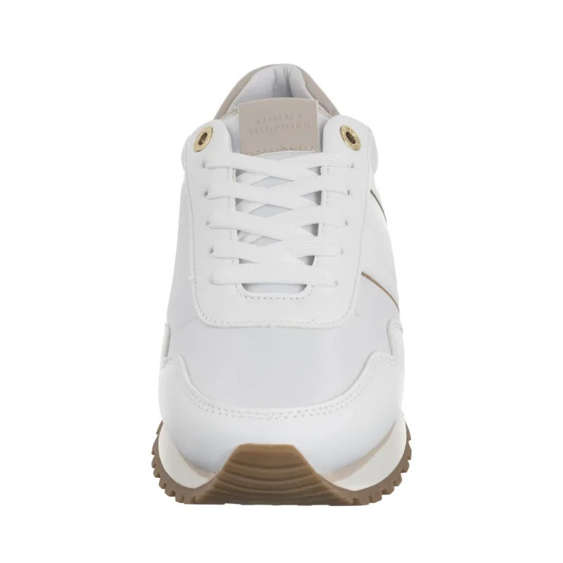 Tommy Hilfiger Low Cut Lace-Up Sneaker White/Beige T3A9-33758-1695X223 (TH1288-a) sports Shoes