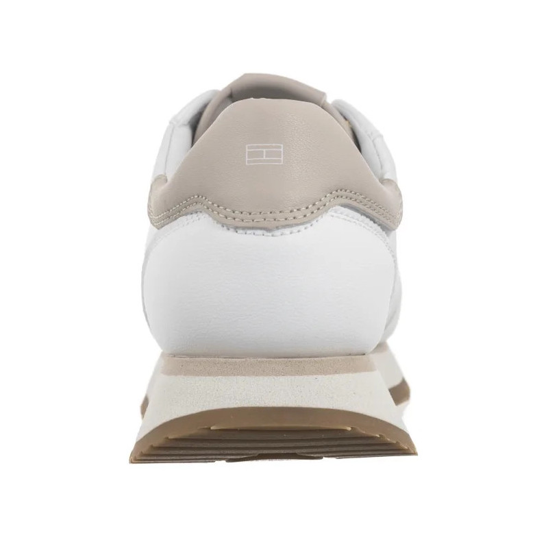 Tommy Hilfiger Low Cut Lace-Up Sneaker White/Beige T3A9-33758-1695X223 (TH1288-a) sports Shoes