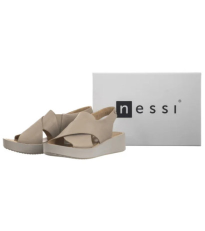 Nessi Beżowe 20730/1 122 (NE433-a) shoes