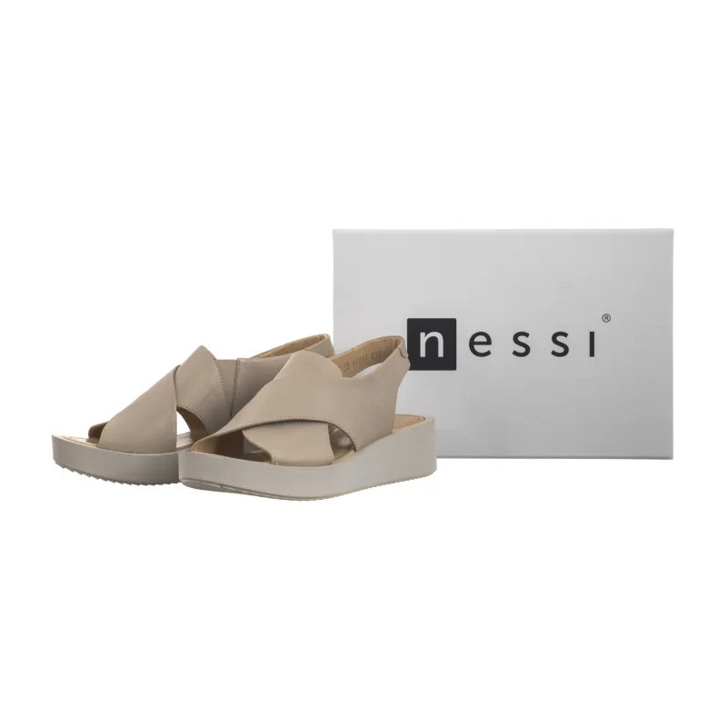 Nessi Beżowe 20730/1 122 (NE433-a) shoes