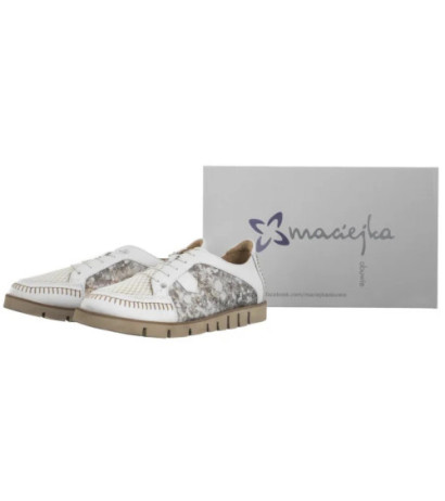 Maciejka Białe 06784-11/00-1 (MA1310-c) shoes