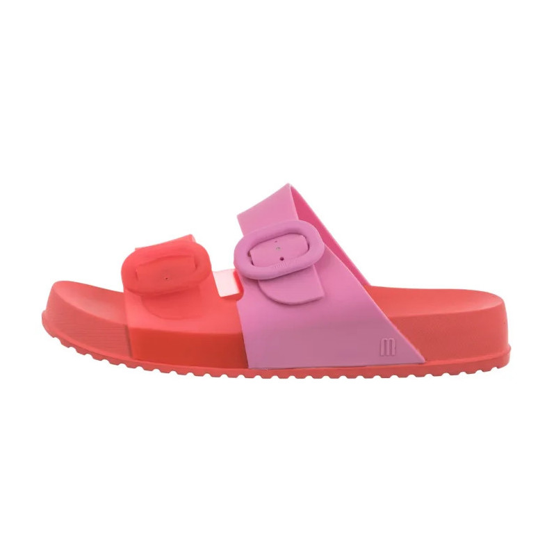 Melissa Cozy Slide AD 33913/AN696 Red/Pink (ML328-d) Women's Shoes/Flip Flops