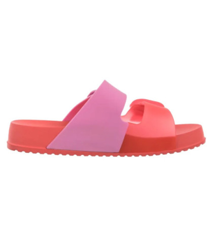 Melissa Cozy Slide AD 33913/AN696 Red/Pink (ML328-d) Women's Shoes/Flip Flops