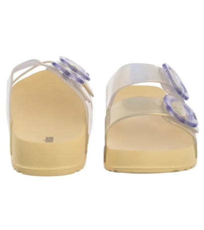 Melissa Cozy Slide AD 33913/AT378 Pearl Yellow (ML328-e) Women's Shoes/Flip Flops