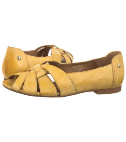 Maciejka Żółte 06908-07/00-1 (MA1309-c) ballerinas