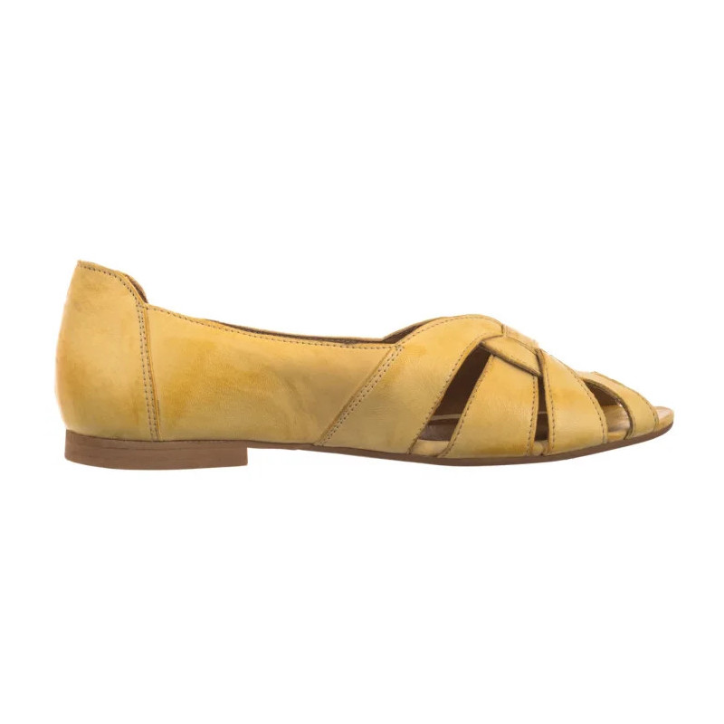 Maciejka Żółte 06908-07/00-1 (MA1309-c) ballerinas