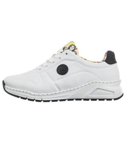 Rieker Białe M4903-80 White (RI232-a) sports Shoes