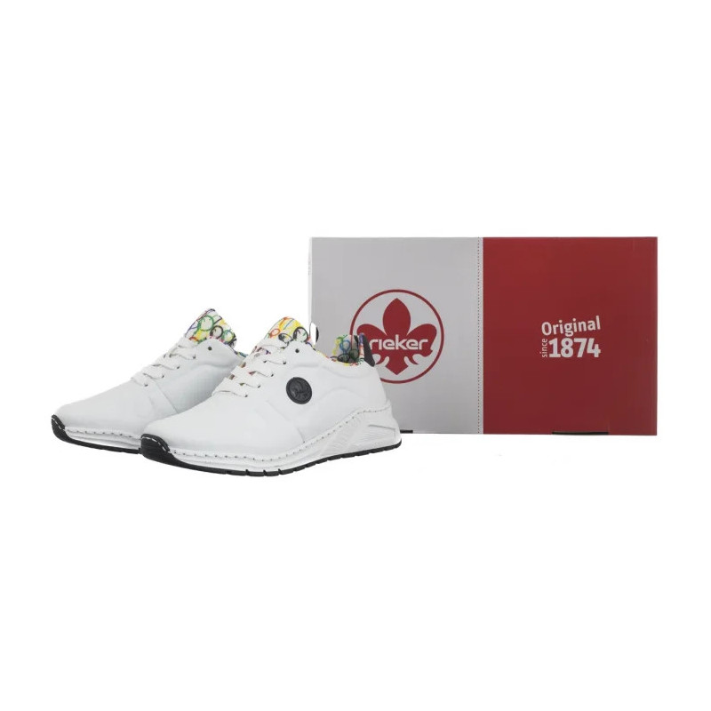 Rieker Białe M4903-80 White (RI232-a) sports Shoes