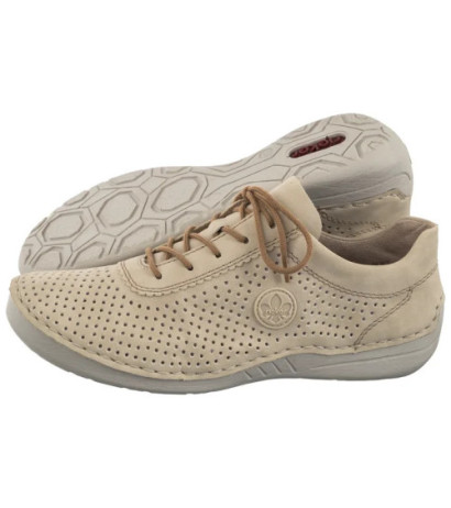 Rieker Beżowe 52546-60 Beige (RI233-a) shoes