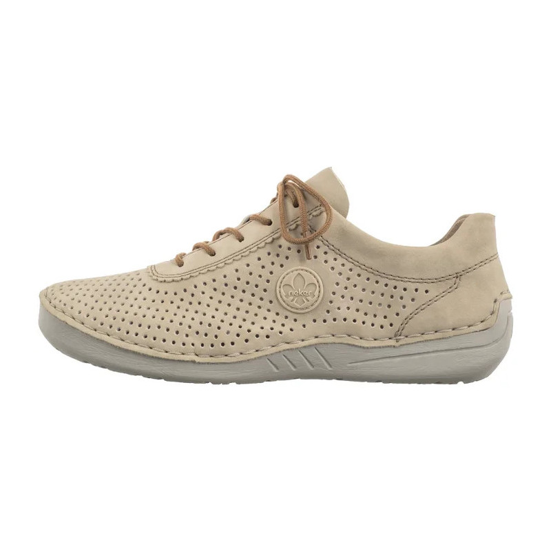 Rieker Beżowe 52546-60 Beige (RI233-a) shoes