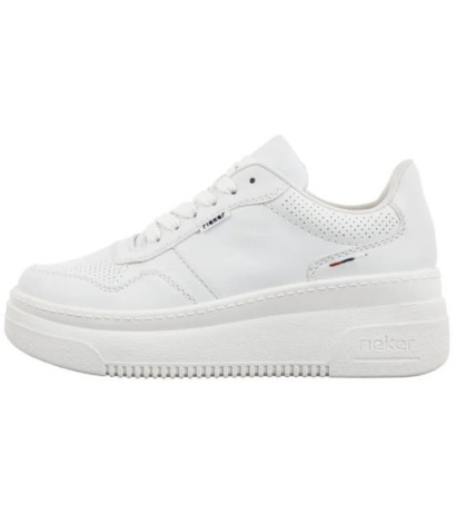 Rieker Białe M7811-80 White  (RI234-a) shoes