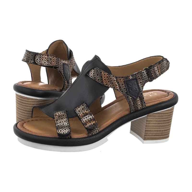 Maciejka Czarno-Rude 06831-01/00-1 (MA1314-a) shoes